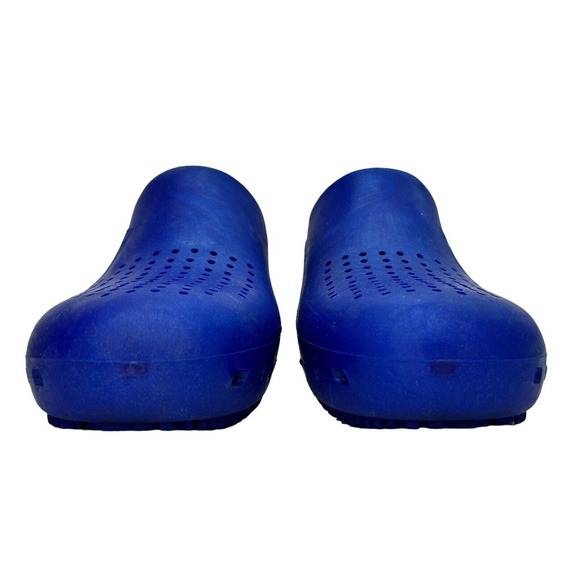 Calzuro classics Blue Metallic Comfort Work Clogs w/holes size EU 36-37 US 6-7 - Picture 6 of 8